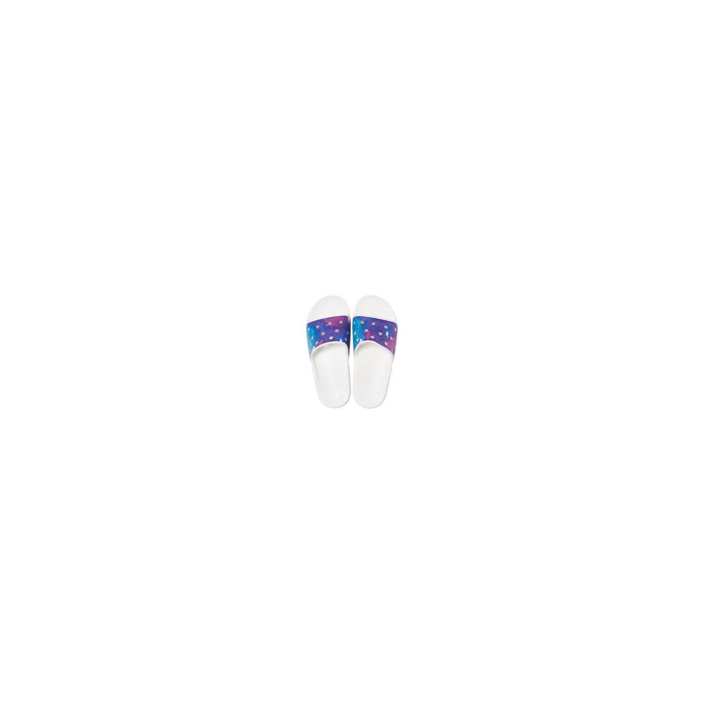 Purple / White Men's Crocs Classic Out of this World Slides | NZ 1270CTVE